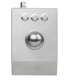 Trackball rugoso del laser de la mesa 38m m del acero inoxidable del metal con la resolución de 1200 DPI