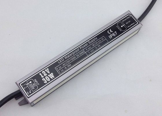 La fuente de alimentación constante del voltaje LED de 30 vatios 12VDC/DC 24V para el pixel del LED se enciende
