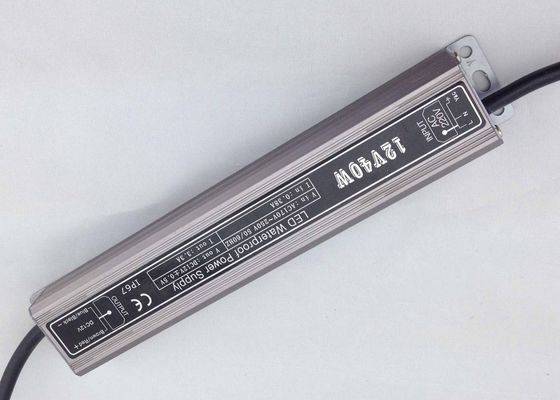 IP67 fuente de alimentación constante del voltaje LED para la luz de tira, conductor de 40W LED