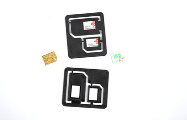 Adaptador nano de la tarjeta del teléfono celular SIM con el mini plástico micro 2FF